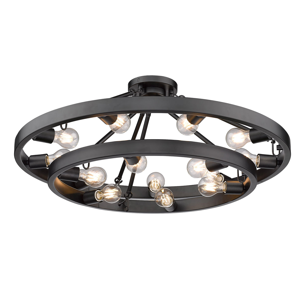 Castile 15 Light Semi-Flush