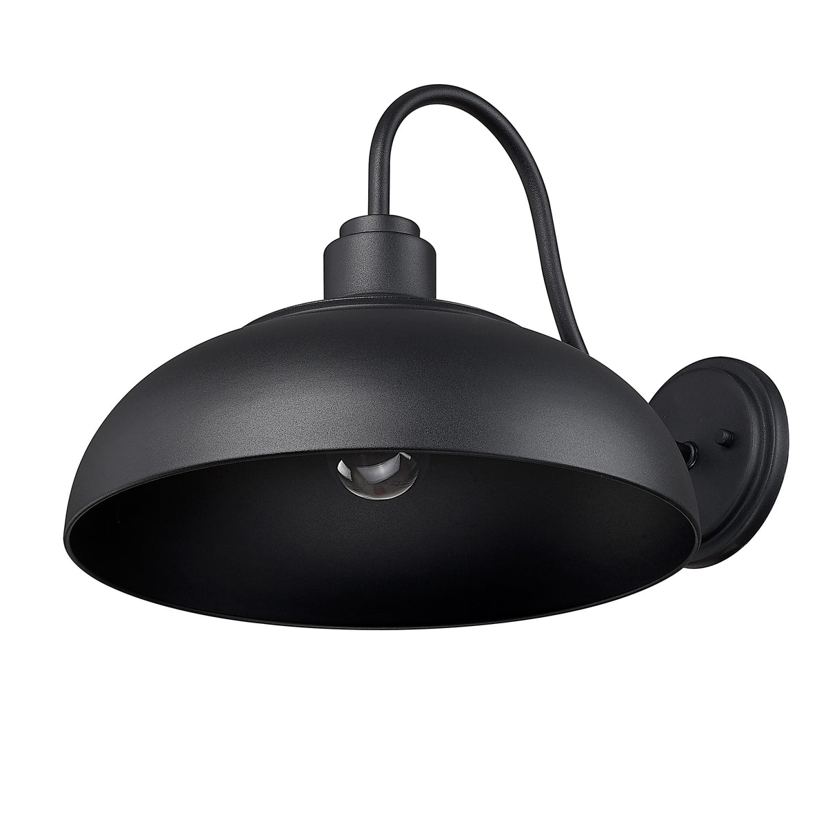 Levitt Natural Black Large Wall Sconce - Outdoor