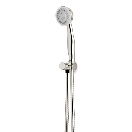 Artos Classic Multifunction Flexible Hose Hand Shower Kit on Pivoting Hook Polished Nickel – F907-116PN