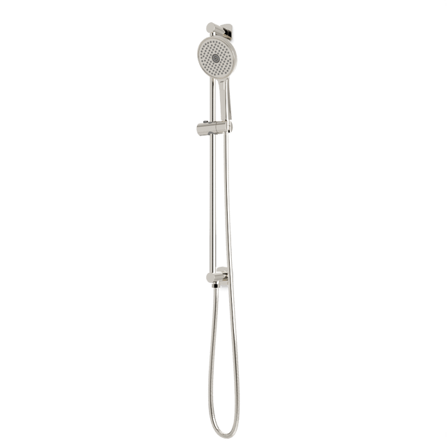 Artos Harmony Flexible Hose Integrated Slide Bar Kit Polished Nickel – F907-80TRPN