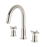 Artos Opera 8" Widespread Bathroom Faucet With Cross Handles Polished Nickel – FS315PN