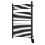 Artos Denby 44" x 30" Hardwired Heated Towel Rail Matte Black – M11175W-BK