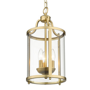 Payton BCB 3 Light Pendant in Brushed Champagne Bronze