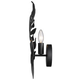 Aruba 1 Light Wall Sconce in Natural Black