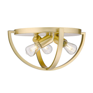 Colson OG 15" Flush Mount in Olympic Gold