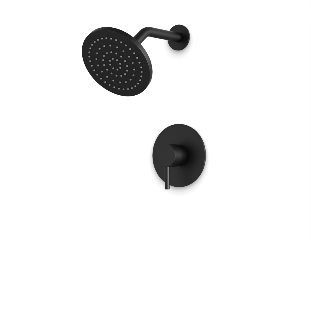 Artos Opera Pressure Balance Shower Trim Kit Matte Black – TS151BK