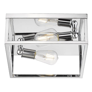 Wesson Flush Mount in Chrome