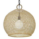 Reed Large Pendant in Matte Black