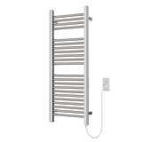 Artos Denby 44" x 18" Plug-In Heated Towel Rail Brushed Nickel – M11145P-BN