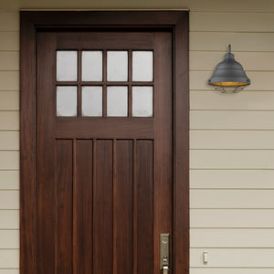 Bartlett NB Outdoor Medium Wall Sconce in Natural Black