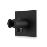 Artos Otella 3.25" Shower Outlet Elbow with Hand Shower Holder Matte Black – F902-44BK