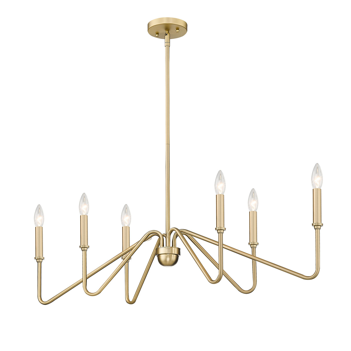 Kennedy BCB Brushed Champagne Bronze Linear Pendant