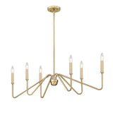 Kennedy BCB Brushed Champagne Bronze Linear Pendant