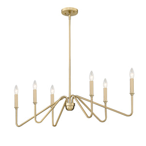 Kennedy BCB Brushed Champagne Bronze Linear Pendant