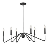 Kennedy Natural Black Linear Pendant