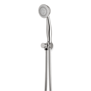 Artos Classic Multifunction Flexible Hose Hand Shower Kit on Pivoting Hook Brushed Nickel