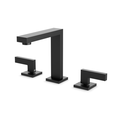 Artos Edge 8" Widespread Bathroom Faucet Matte Black – FS309BK