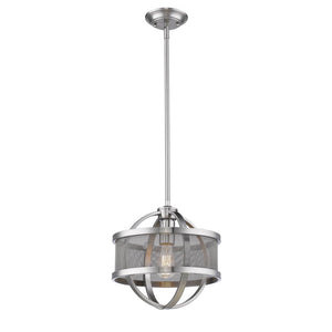 Colson PW Mini Pendant (with shade) in Pewter