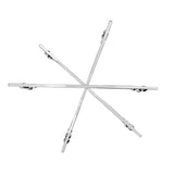 Garvin CH 6 Light Chandelier in Chrome