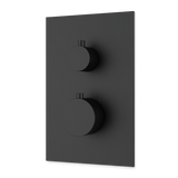 Artos Otella Thermostat with 3-Way Diverter & Off Position Trim Kit Matte Black – F903B-60TKBK