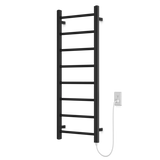 Artos Ryton 47" x 18" Plug-In Heated Towel Rail Matte Black – MR12045P-BK