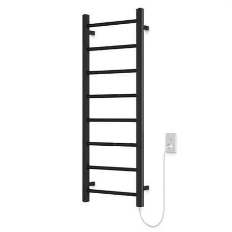 Artos Ryton 47" x 18" Plug-In Heated Towel Rail Matte Black – MR12045P-BK