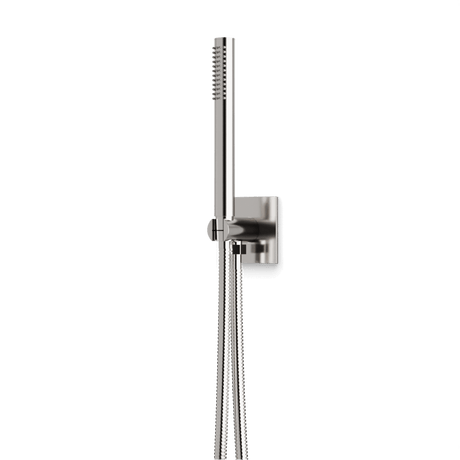 Artos Otella Flexible Hose Handshower Kit with 3.25" Escutcheon Plate Brushed Nickel – F902-45BN