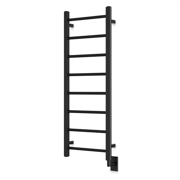 Artos Ryton 47" x 18" Hardwired Heated Towel Rail Matte Black – MR12045W-BK
