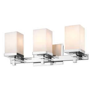 Maddox 3 Light Bath Vanity in Chrome
