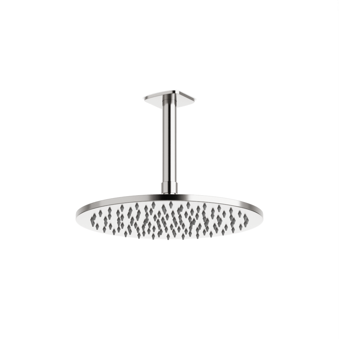 Artos Harmony 10" Rain Shower Head on Ceiling Mount Arm Brushed Nickel – F924C10BN
