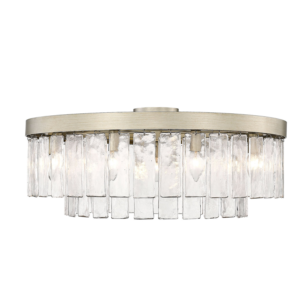 Ciara WG White Gold 9 Light Semi-Flush