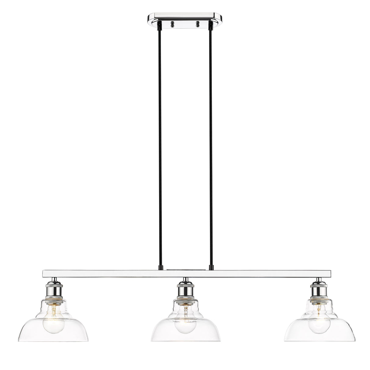 Carver Linear Pendant in Chrome