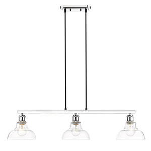 Carver Linear Pendant in Chrome