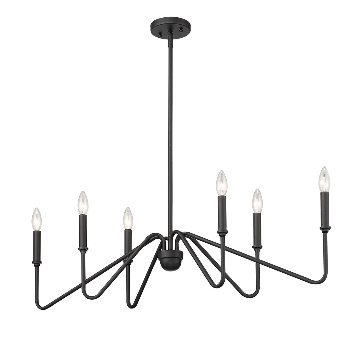 Kennedy Natural Black Linear Pendant