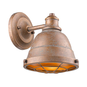 Bartlett CP 1 Light Bath Vanity in Copper Patina