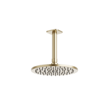 Artos Harmony 8" Rain Shower Head on Ceiling Mount Arm Satin Brass – F924C8SB