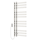 Artos Lioni 48" x 20" Plug-In Heated Towel Rail Polished Nickel – MS12250P-PN