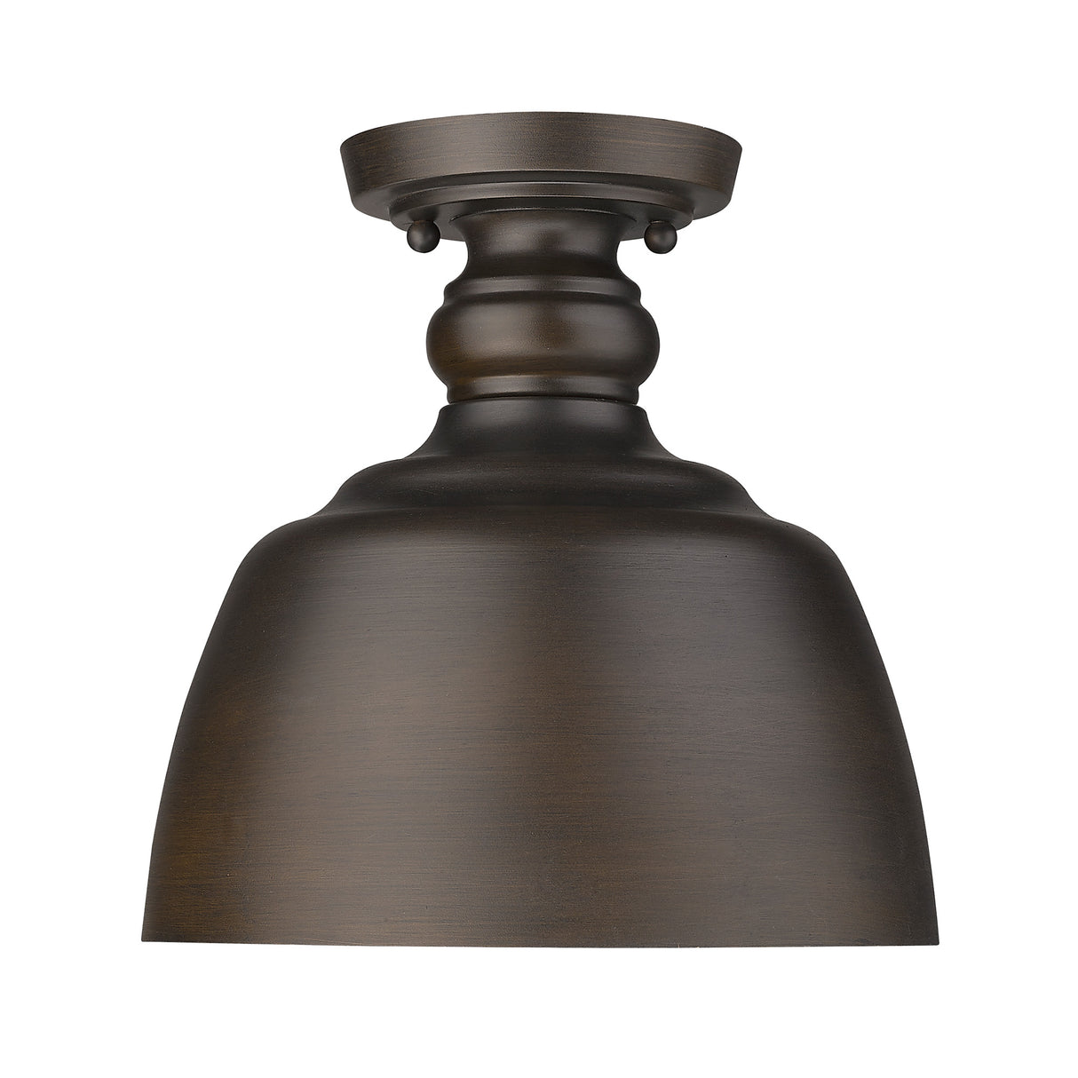 Holmes Flush Mount in Rubbed Bronze