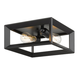 Smyth Flush Mount in Matte Black