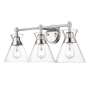 Malta CH Chrome 3 Light Bath Vanity