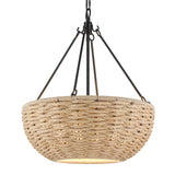Hathaway 4-Light Pendant in Matte Black