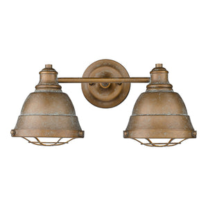 Bartlett CP 2 Light Bath Vanity in Copper Patina