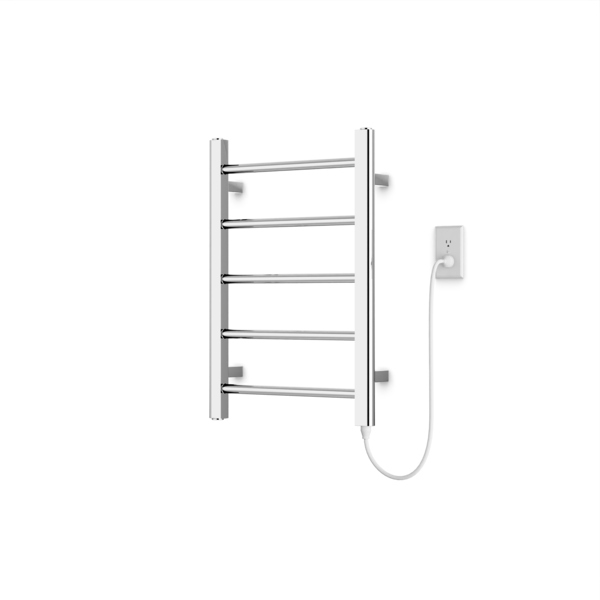 Artos Ryton 26" x 18" Plug-In Heated Towel Rail Chrome – MR06545P-CH