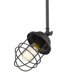Seaport Mini Pendant in Matte Black
