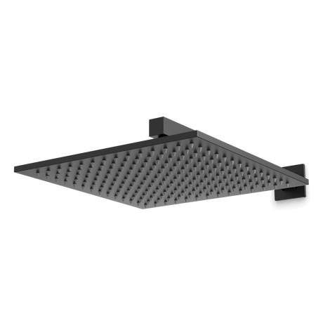 Artos Edge 12" Rain Shower Head on Ceiling Mount Arm Matte Black – F907-22BK