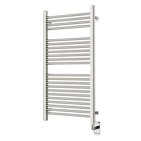 Artos Denby 44" x 24" Hardwired Heated Towel Rail Polished Nickel – M11160W-PN