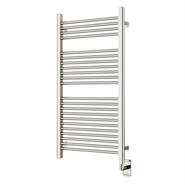 Artos Denby 44" x 24" Hardwired Heated Towel Rail Polished Nickel – M11160W-PN