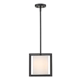 Manhattan Mini Pendant in Matte Black
