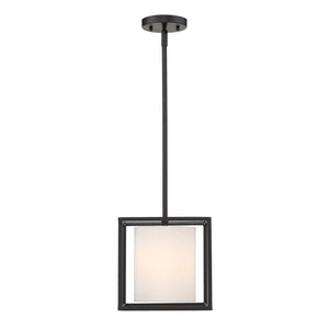 Manhattan Mini Pendant in Matte Black