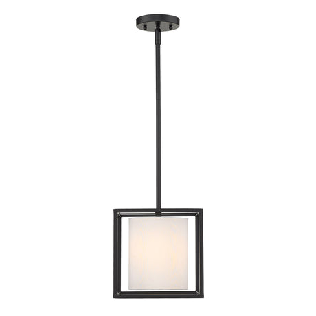 Manhattan Mini Pendant in Matte Black